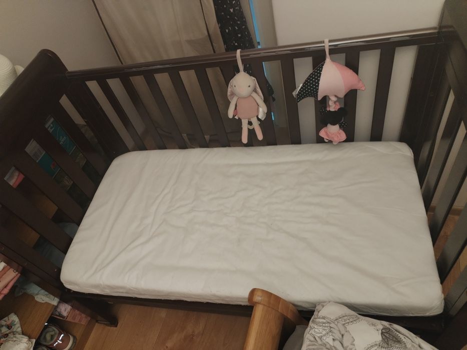 Pătuț bebe cu saltea