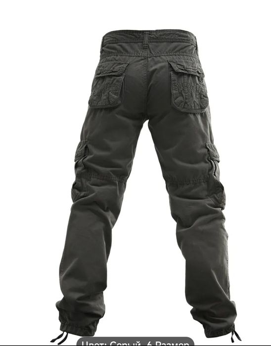 Брюки карго, хлопок, р-р 56(38)