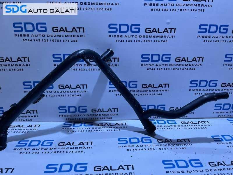 Teava Conducta Apa Lichid Racire Motor Seat Altea 1.6 TDI CAY CAYB CAYC 2007 - 2013 Cod 03L121065F [i0086]