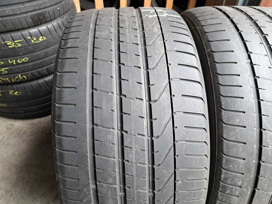 Set anvelope 315/35 R21 cu 285/40 R21 Pirelli - omologare Porche