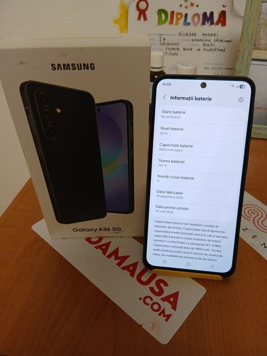 Samsung A36 5g nou 256 gb