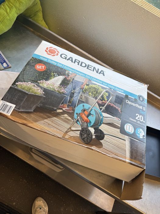 GARDENA CleverRoll S Set 20 m cărucior furtun complet nou nefolosit