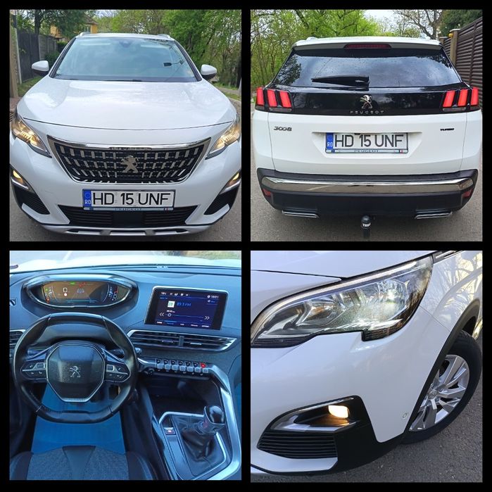 Peugeot 3008*SUV*Af.2019*2.0 Hdi*150 Cp*6+1 V*Clima*Pilot*Navi*Camere 360*Led*Euro 6!