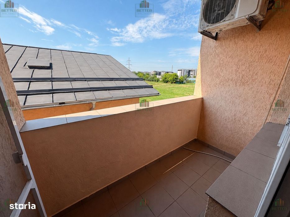 Garsonieră de închiriat, 40 mp, balcon, Popești-Leordeni – 350 euro
