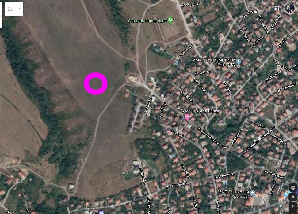 Продава се Парцел в София, Горна баня - 2752 кв.м за 130 €/кв.м - Снимка #3