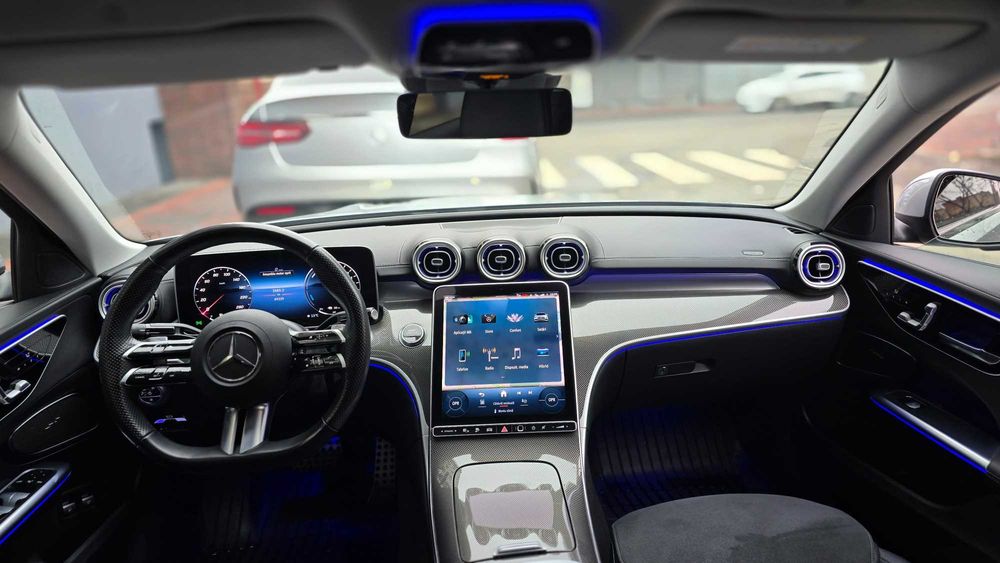 Mercedes C300e W206 AMG Line, Plug-in Hybrid, 313 CP, In Garantie