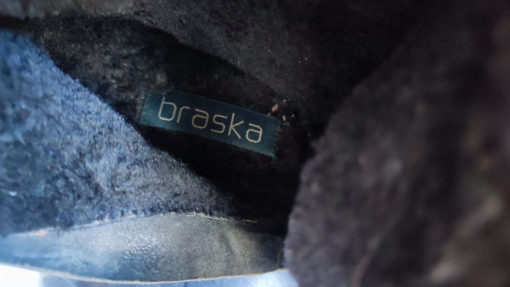 Сапоги кожанные, зимние тёплые