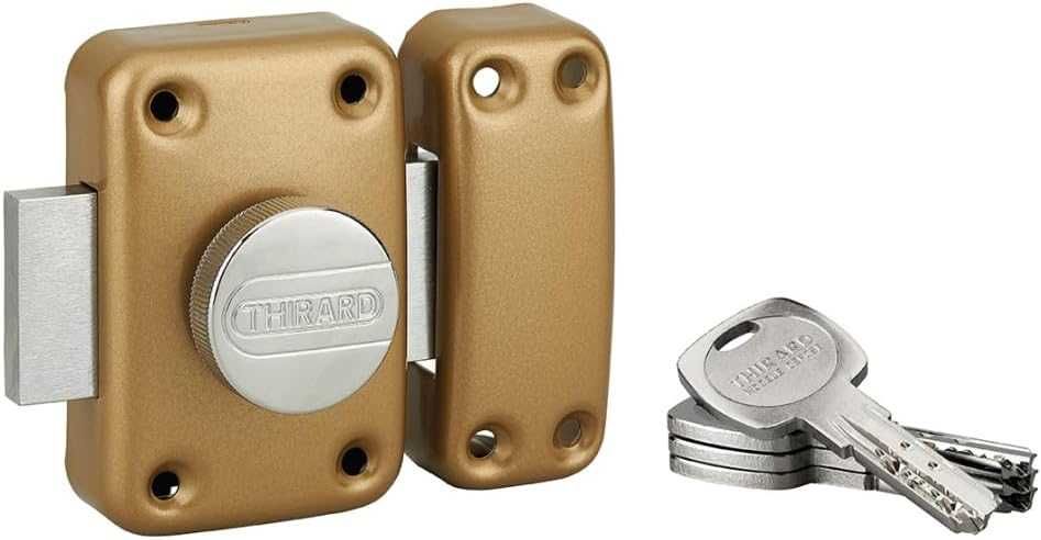 Broasca aplicata, 45 mm, UNIVERSEL, cilindru cu 4 chei