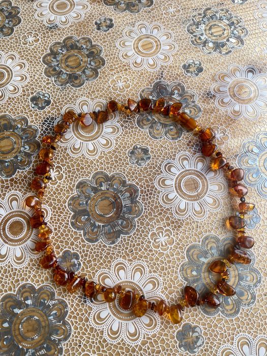Янтарное Ожерелье Бусы