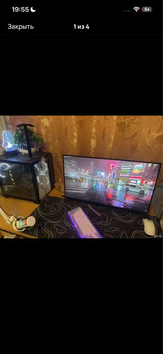 Продам игрлвлй пк + монитор
