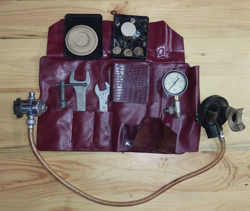 Акваланг, регулятор давления и ЗИП