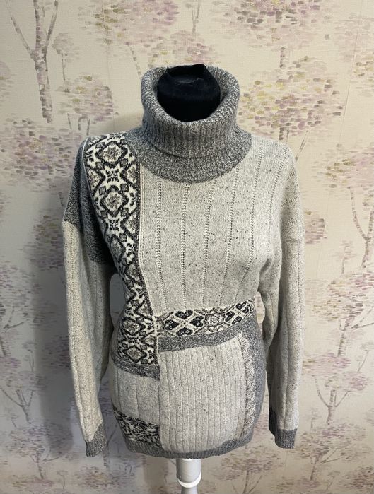 Pulover dama gros/iarna/lana/angora/matase island Club marimea XL