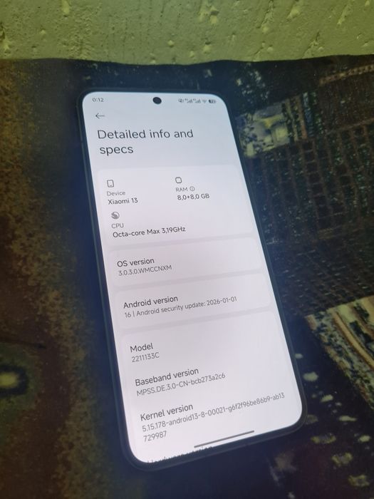 Xiaomi 13 8/256 Хорошее состояние