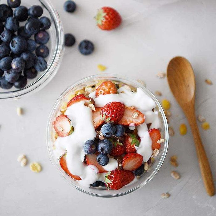 Двустенни овални купи за храна десерт закуска 500 мл