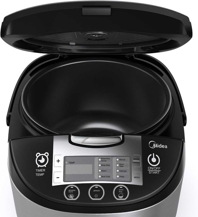 Midea Оризоварка, Бавна Готварска Печка, Мултиварка, 10 Чаши с Кошница