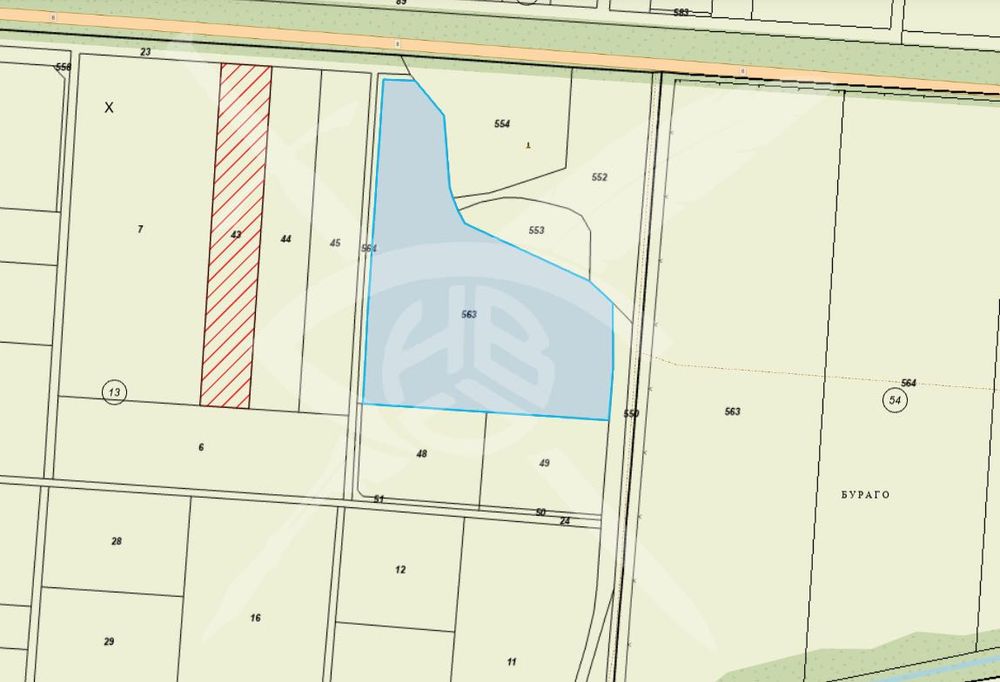 Парцел  на Пазарджишко шосе! 102516