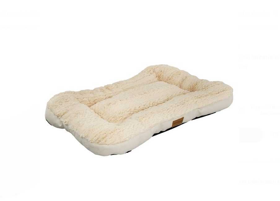 Pătuțuri moi pentru câini (61x49x18 cm & 90x65x5 cm) – Imitație de blană
