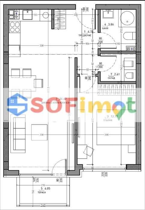Продава 2-СТАЕН в Малинова долина, гр. София