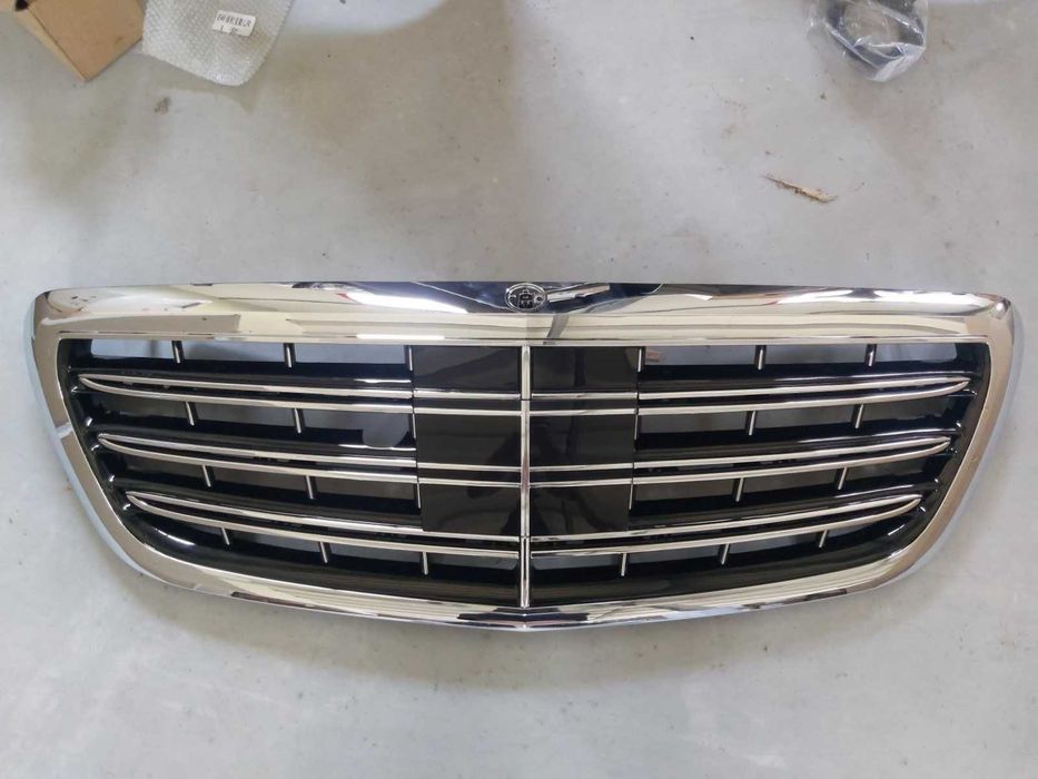 Хром решетка AMG Mercedes S класа W222 с Distronic