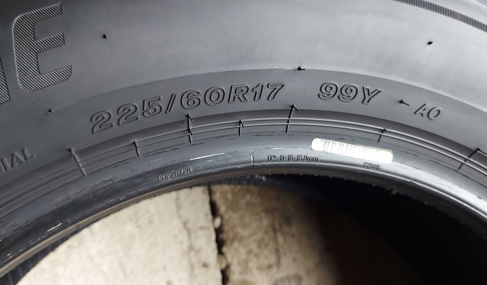 Set 2buc 225/60 R17 99Y Bridgestone Turanza T005 AO vară