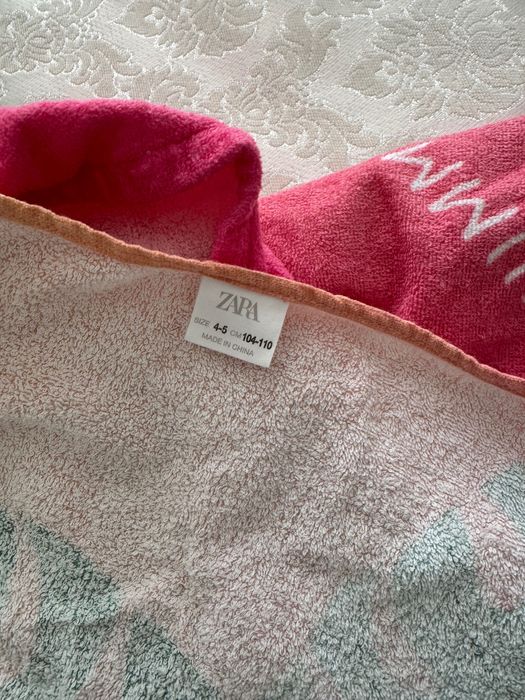 Пончо полотенце детское Zara