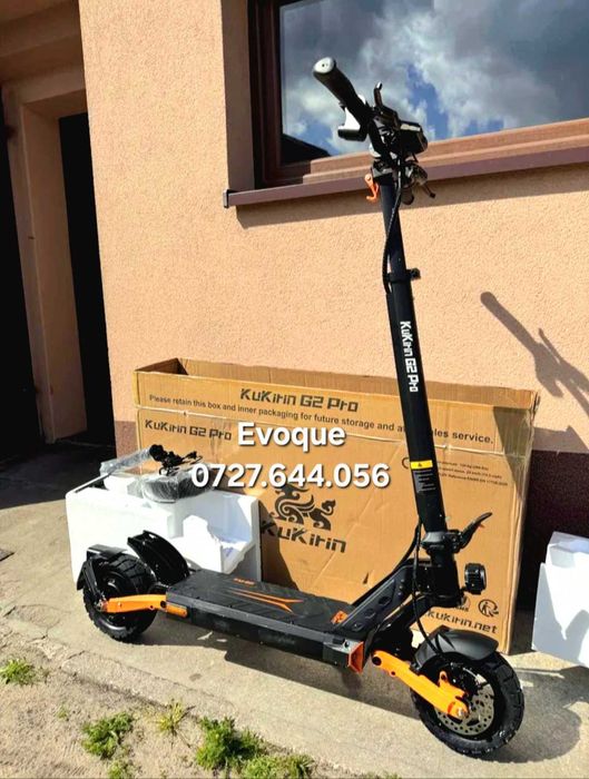 Trotineta electrica NOUA Kukirin G2 pro cu scaun abs regenerativa 16ah