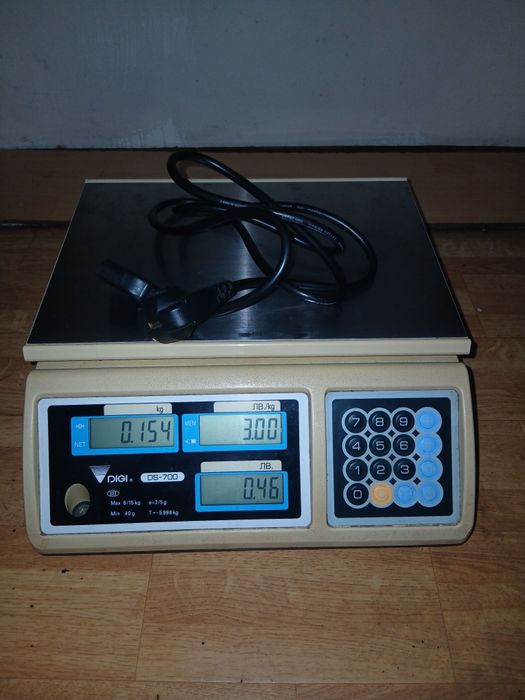 Ел.везна диги дс-700 сертифицирана