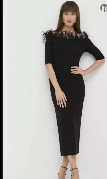 Платье twinset черное