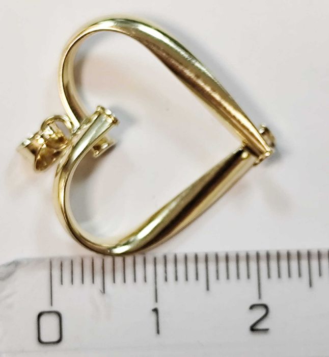 (AG 35) Pandantiv aur 18K 1.04 gr b.33874.4 - 624 Lei Garantie 2ani!