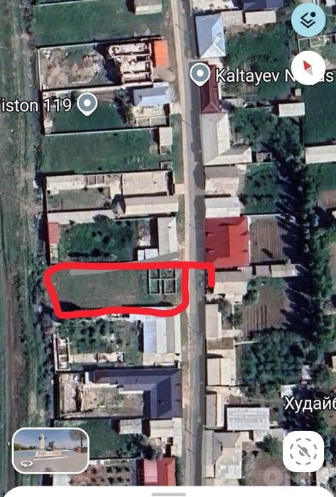 Участок сотилади 8 сотк