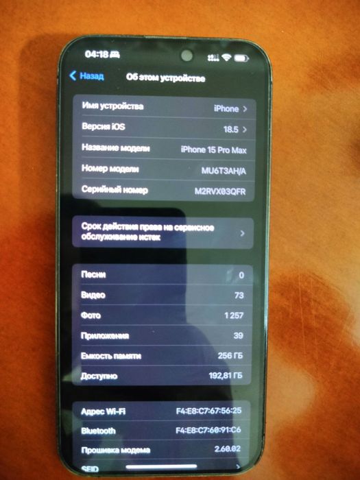 Iphone 15 pro max с гарантией