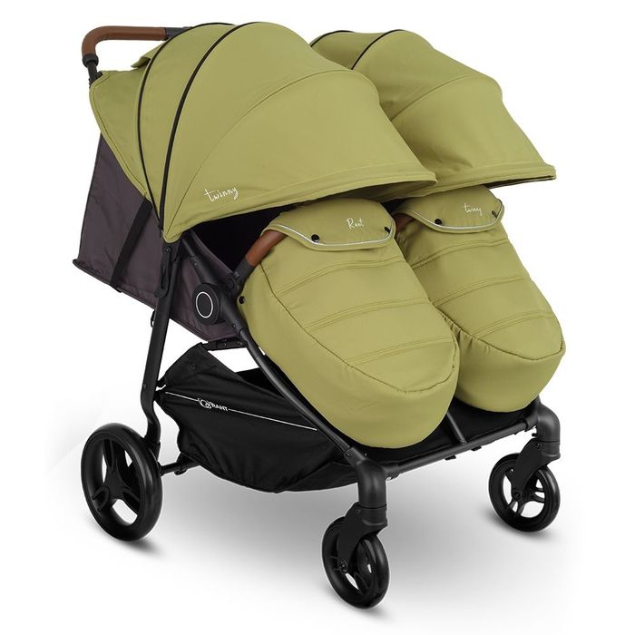 Коляска для двойни, погодок Twinny