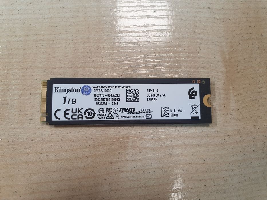 SSD Kingston Fury Renegade