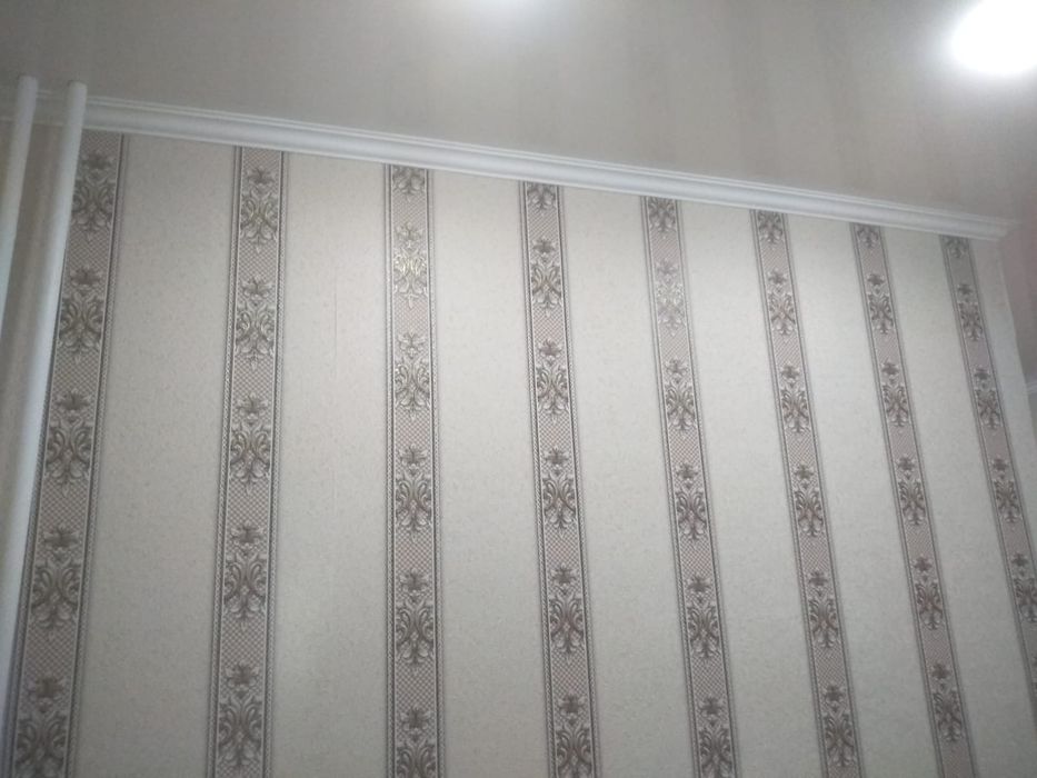 Шпаклевка! Поклейка обоев!