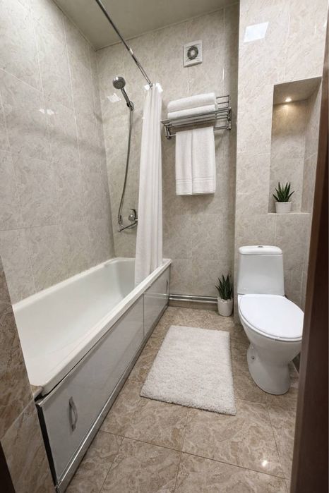 Срочно!Ойбек.Продажа 1 комнатной квартиры,45кв.м. Кирпич.С обстановкой