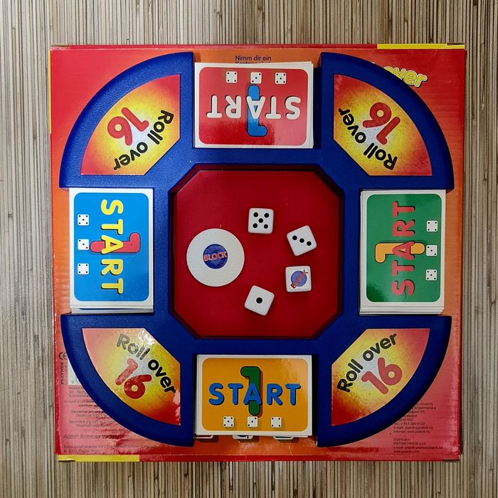 Joc de societate Piatnik Roll Over 16 (636295)