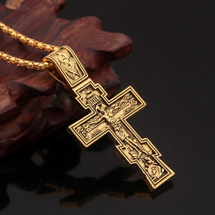 Lant Lantisor Ortodox Cruce Film John Wick Keanu Reeves Crucifix Iisus