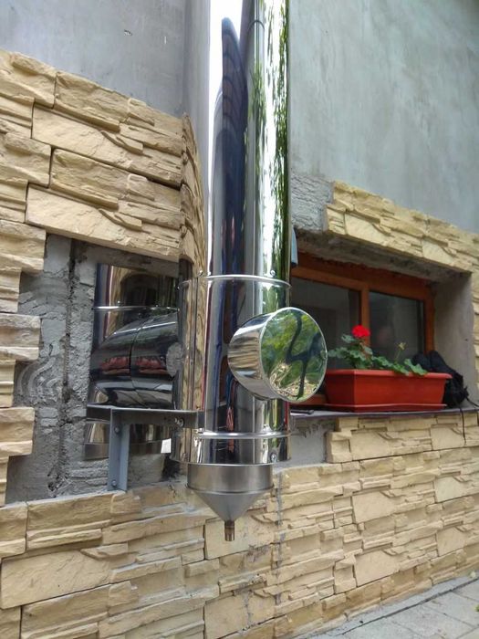 Cos de fum din inox direct de la producator