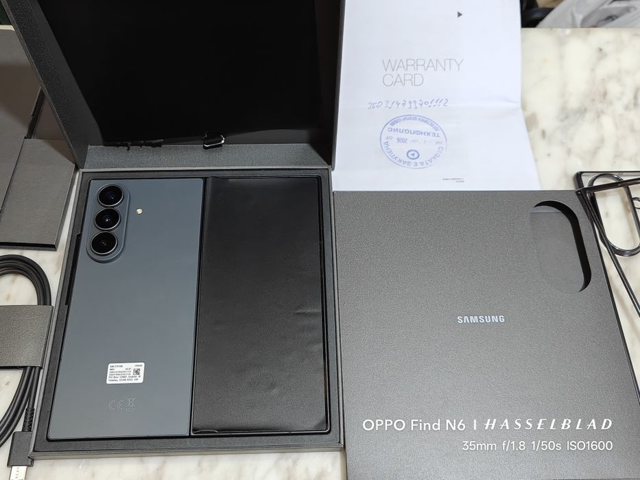Samsung Galaxy Z Fold 8 Ultra 5G 256GB 12RAM Graphite 2г. Технополис! Гаранция! Като Нов!
