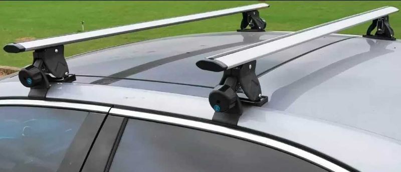 Напречни греди за кола без рейки - 135см, с ключ. На склад!