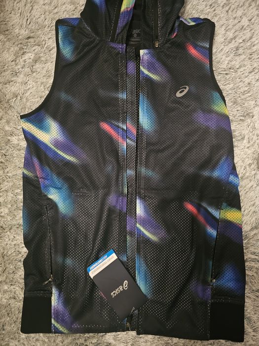 Asics - Елек за бягане FuzeX с качулка - XS