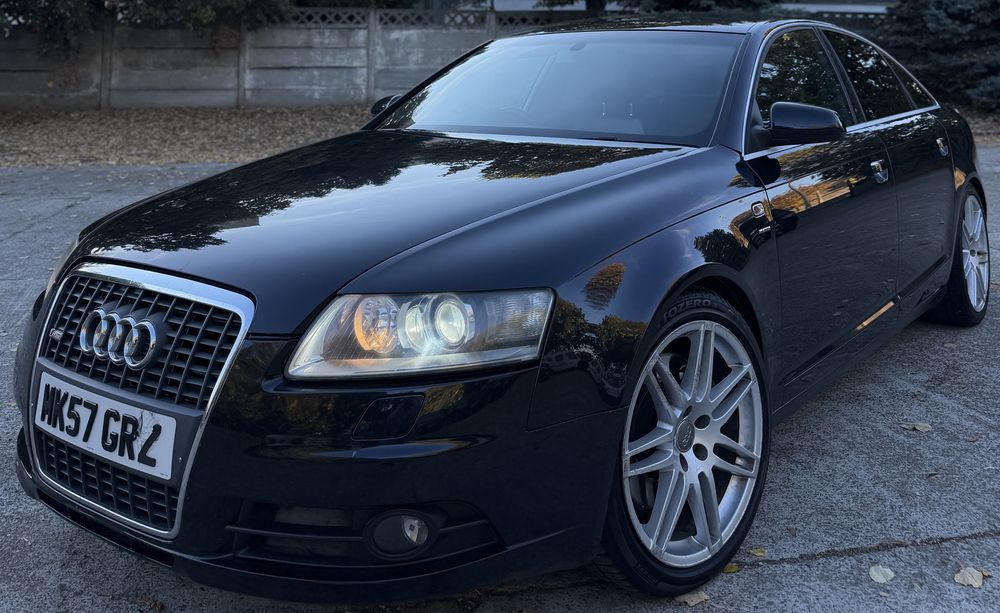 Audi A6 - LeMans - SLine - 2007 - 3.0 TDI - Quattro - Automat - 4x4 - Xenon - Navi Mare - Carte Intreaga - Acte la zi - Usor avariat laterala dreapta