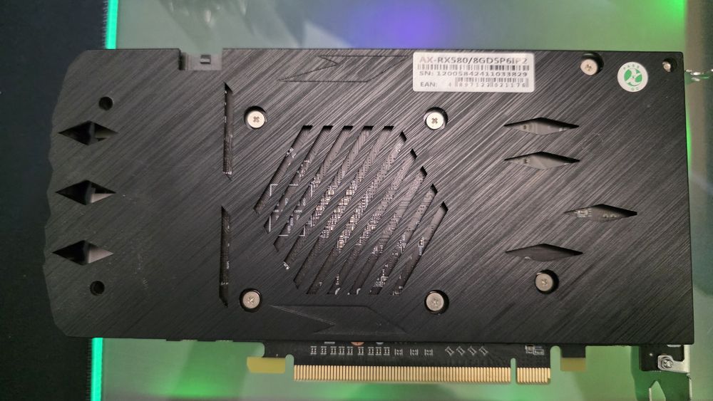 Видеокарта Axle Rx 580 8gb. В идеальном состоянии. Возможен обмен.