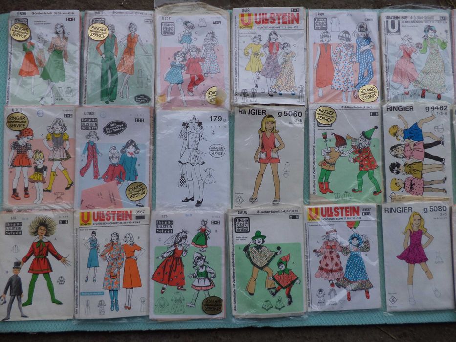 Obiecte de colectie tipare sabloane vechi croitorie vand - schimb