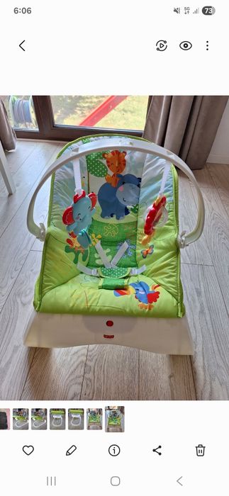 Scaun/balasonsoar Bebe Fisher Price