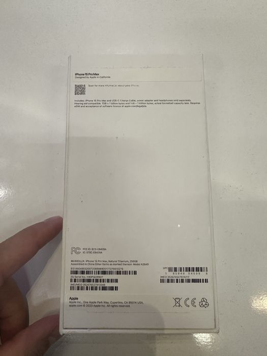 Iphone 15 Pro Max 256