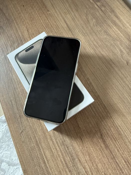 Iphone 15 pro max 256 gb Natural Titanium