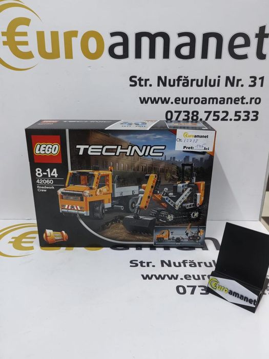 LEGO Technic Echipaj pentru repararea drumurilor 42060 Nou -N-