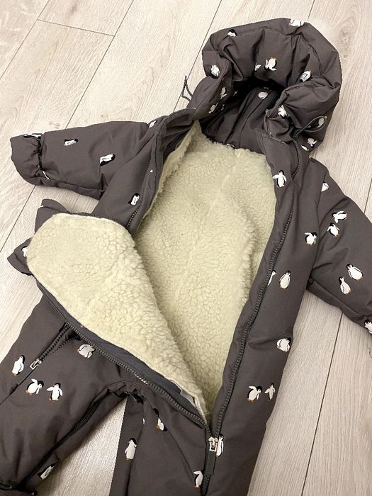 Комбинезон утеплённый,с рождения