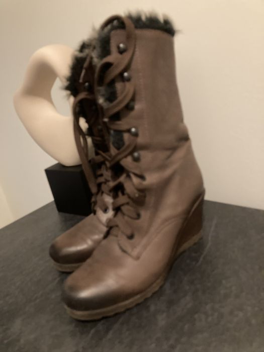 Ботуши-естествена кожа